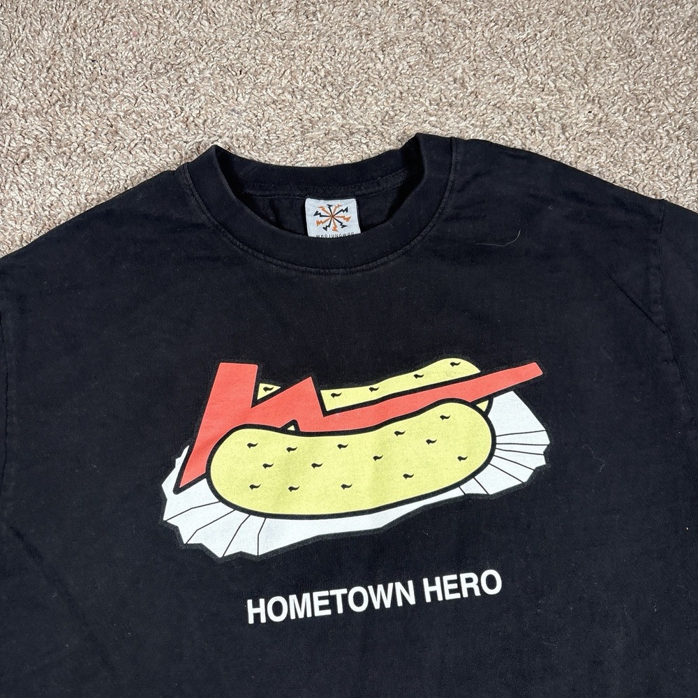 Who Jung Woo T Shirt - Hometown Hero Graphic Logo - Men's Size Medium - Picture 2 of 6
